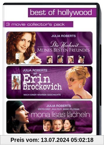 Best of Hollywood - 3 Movie Collector's Pack: Die Hochzeit meines besten Freundes / ... (3 [3 DVDs] von Julia Roberts