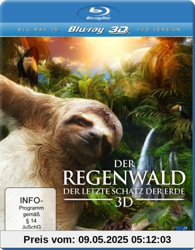 Der Regenwald 3D - Der letzte Schatz der Erde (inkl. 2D Version) [3D Blu-ray] von Julian Thomas