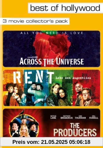 Best of Hollywood - 3 Movie Collector's Pack: Across The Universe / Rent / The Producers ( [3 DVDs] von Julie Taymor