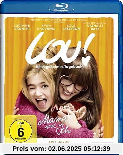 Lou! - Klitzegeheimes Tagebuch [Blu-ray] von Julien Neel