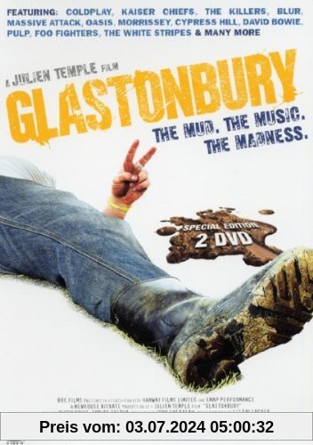 Glastonbury - The Mud. The Music. The Madness. (2 DVDs) von Julien Temple