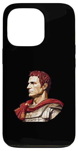 Julius Caesar 8 Bit Hülle für iPhone 13 Pro von Julius Caesar Art Style Designs For Historians