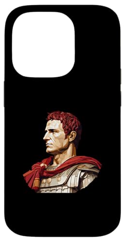 Julius Caesar 8 Bit Hülle für iPhone 14 Pro von Julius Caesar Art Style Designs For Historians