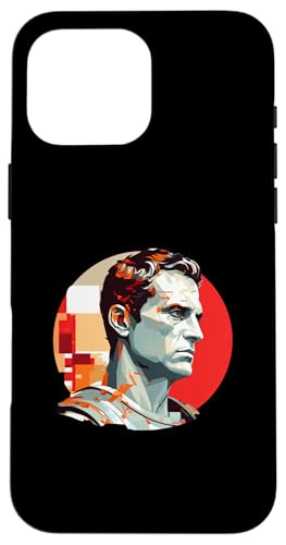 Julius Cäsar Bauhaus Hülle für iPhone 16 Pro Max Julius Cäsar Bauhaus Hülle für iPhone 16 Pro Max von Julius Caesar Art Style Designs For Historians