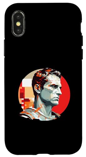 Julius Cäsar Bauhaus Hülle für iPhone X/XS Julius Cäsar Bauhaus Hülle für iPhone X/XS von Julius Caesar Art Style Designs For Historians
