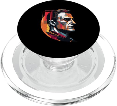Julius Cäsar Bauhaus PopSockets PopGrip für MagSafe Julius Cäsar Bauhaus PopSockets PopGrip für MagSafe von Julius Caesar Art Style Designs For Historians