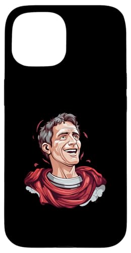 Julius Caesar Comic Hülle für iPhone 15 Julius Caesar Comic Hülle für iPhone 15 von Julius Caesar Art Style Designs For Historians