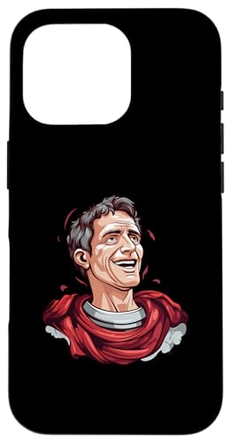 Julius Caesar Comic Hülle für iPhone 16 Pro Julius Caesar Comic Hülle für iPhone 16 Pro von Julius Caesar Art Style Designs For Historians