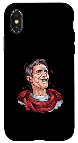 Julius Caesar Comic Hülle für iPhone X/XS Julius Caesar Comic Hülle für iPhone X/XS von Julius Caesar Art Style Designs For Historians