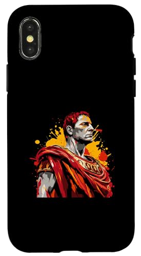 Julius Caesar Graffiti Hülle für iPhone X/XS Julius Caesar Graffiti Hülle für iPhone X/XS von Julius Caesar Art Style Designs For Historians
