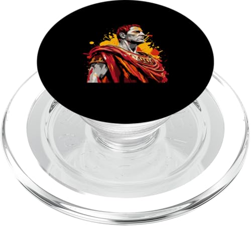 Julius Caesar Graffiti PopSockets PopGrip für MagSafe von Julius Caesar Art Style Designs For Historians