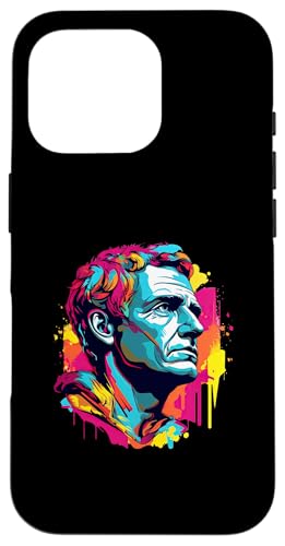 Julius Caesar Psychedelic Hülle für iPhone 16 Pro Julius Caesar Psychedelic Hülle für iPhone 16 Pro von Julius Caesar Art Style Designs For Historians