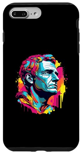 Julius Caesar Psychedelic Hülle für iPhone 7 Plus/8 Plus Julius Caesar Psychedelic Hülle für iPhone 7 Plus/8 Plus von Julius Caesar Art Style Designs For Historians