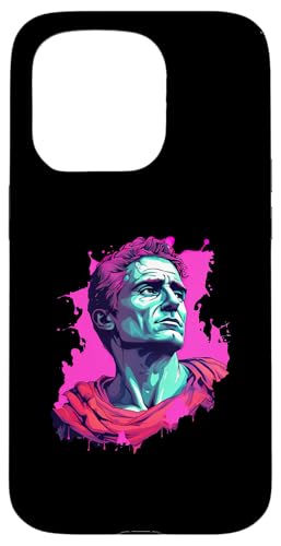 Julius Caesar Vaporwave Hülle für iPhone 15 Pro Julius Caesar Vaporwave Hülle für iPhone 15 Pro von Julius Caesar Art Style Designs For Historians