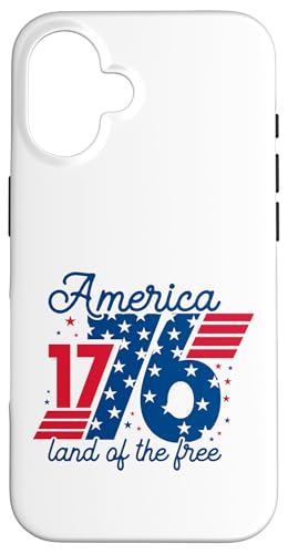 1776 Amerika 4. Juli Retro Design Hülle für iPhone 16 1776 Amerika 4. Juli Retro Design Hülle für iPhone 16 von July 4th Graphic