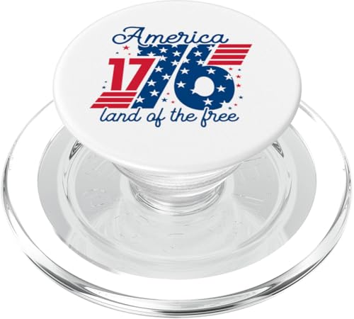 1776 Amerika 4. Juli Retro Design PopSockets PopGrip für MagSafe 1776 Amerika 4. Juli Retro Design PopSockets PopGrip für MagSafe von July 4th Graphic