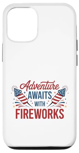 4. Juli Abenteuer erwartet mit Feuerwerk American Hülle für iPhone 12/12 Pro 4. Juli Abenteuer erwartet mit Feuerwerk American Hülle für iPhone 12/12 Pro von July 4th Graphic