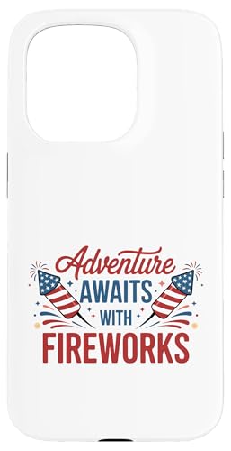 4. Juli Abenteuer erwartet mit Feuerwerk American Hülle für iPhone 15 Pro 4. Juli Abenteuer erwartet mit Feuerwerk American Hülle für iPhone 15 Pro von July 4th Graphic