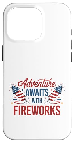 4. Juli Abenteuer erwartet mit Feuerwerk American Hülle für iPhone 16 Pro 4. Juli Abenteuer erwartet mit Feuerwerk American Hülle für iPhone 16 Pro von July 4th Graphic