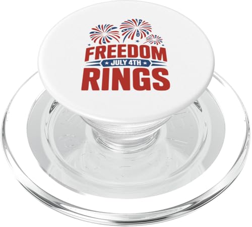 4. Juli Freedom Ringe – Amerikanisches Rot, Weiß, Blau PopSockets PopGrip für MagSafe 4. Juli Freedom Ringe – Amerikanisches Rot, Weiß, Blau PopSockets PopGrip für MagSafe von July 4th Graphic