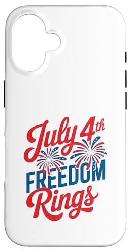 4. Juli Freedom Rings – American Funny 4. Juli Hülle für iPhone 16 4. Juli Freedom Rings – American Funny 4. Juli Hülle für iPhone 16 von July 4th Graphic