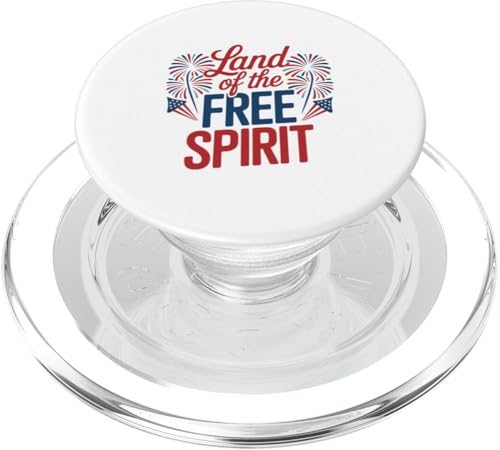 4. Juli Land des freien Geistes - American Fireworks PopSockets PopGrip für MagSafe von July 4th Graphic