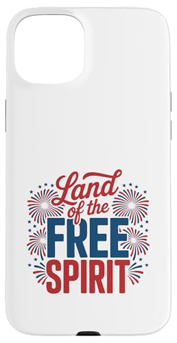 4. Juli Land of the Free Spirit - Born to be Free American Hülle für iPhone 15 Plus 4. Juli Land of the Free Spirit - Born to be Free American Hülle für iPhone 15 Plus von July 4th Graphic