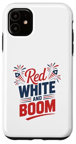 4. Juli Red White and Boom - American Fireworks Hülle für iPhone 11 4. Juli Red White and Boom - American Fireworks Hülle für iPhone 11 von July 4th Graphic