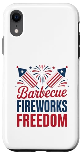 Barbecue Fireworks Freedom American Funny 4. Juli Hülle für iPhone XR Barbecue Fireworks Freedom American Funny 4. Juli Hülle für iPhone XR von July 4th Graphic