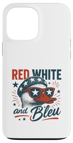 Duck 4. Juli Rot Weiß Blau America Disco Hülle für iPhone 13 Pro Max Duck 4. Juli Rot Weiß Blau America Disco Hülle für iPhone 13 Pro Max von July 4th Graphic