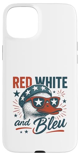 Duck 4. Juli Rot Weiß Blau America Disco Hülle für iPhone 15 Plus Duck 4. Juli Rot Weiß Blau America Disco Hülle für iPhone 15 Plus von July 4th Graphic