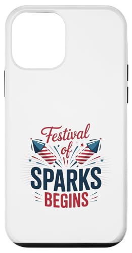 Festival of Sparks Begins America 4. Juli Hülle für iPhone 12 mini Festival of Sparks Begins America 4. Juli Hülle für iPhone 12 mini von July 4th Graphic