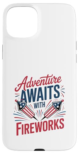 Feuerwerk und Spaß warten - American Funny 4. Juli Hülle für iPhone 15 Plus Feuerwerk und Spaß warten - American Funny 4. Juli Hülle für iPhone 15 Plus von July 4th Graphic
