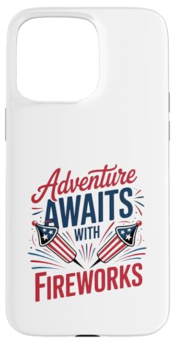 Feuerwerk und Spaß warten - American Funny 4. Juli Hülle für iPhone 15 Pro Max Feuerwerk und Spaß warten - American Funny 4. Juli Hülle für iPhone 15 Pro Max von July 4th Graphic