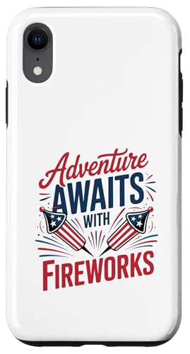 Feuerwerk und Spaß warten - American Funny 4. Juli Hülle für iPhone XR Feuerwerk und Spaß warten - American Funny 4. Juli Hülle für iPhone XR von July 4th Graphic