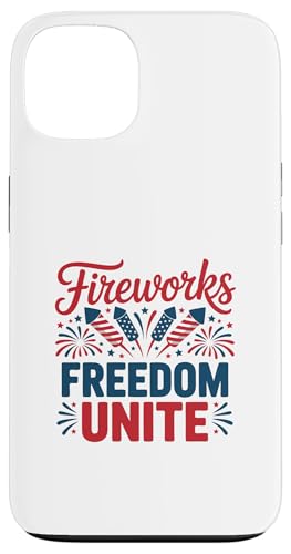 Fireworks and Freedom Unite American 4. Juli Hülle für iPhone 13 Fireworks and Freedom Unite American 4. Juli Hülle für iPhone 13 von July 4th Graphic
