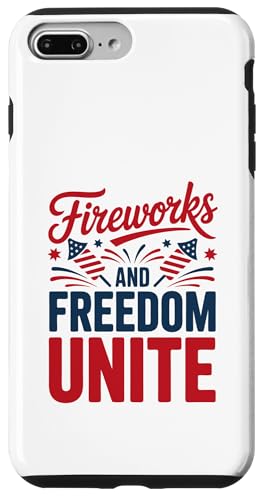 Fireworks and Freedom Unite American Funny Juli 4 Hülle für iPhone 7 Plus/8 Plus Fireworks and Freedom Unite American Funny Juli 4 Hülle für iPhone 7 Plus/8 Plus von July 4th Graphic