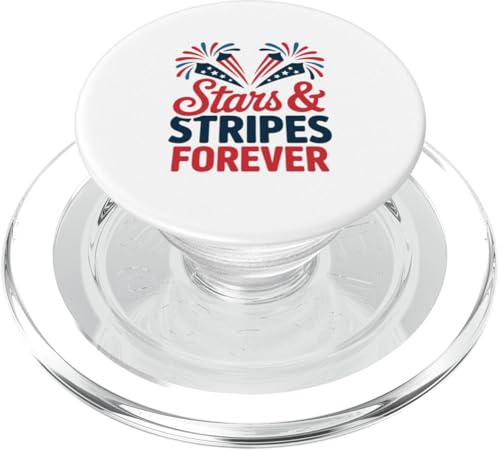 Stars and Stripes Forever America 4. Juli PopSockets PopGrip für MagSafe Stars and Stripes Forever America 4. Juli PopSockets PopGrip für MagSafe von July 4th Graphic