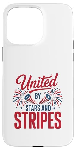 United by Stars and Stripes American Funny 4. Juli Hülle für iPhone 15 Pro Max von July 4th Graphic
