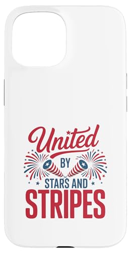 United by Stars and Stripes American Funny 4. Juli Hülle für iPhone 15 United by Stars and Stripes American Funny 4. Juli Hülle für iPhone 15 von July 4th Graphic
