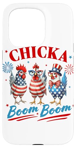 4. Juli Hühner Hühner Huhn Mama Patriotische Küken Frauen Hülle für iPhone 15 Pro 4. Juli Hühner Hühner Huhn Mama Patriotische Küken Frauen Hülle für iPhone 15 Pro von July 4th Tees NYC