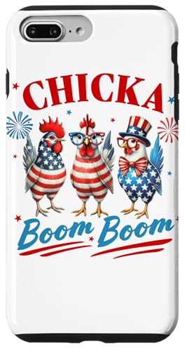 4. Juli Hühner Hühner Huhn Mama Patriotische Küken Frauen Hülle für iPhone 7 Plus/8 Plus 4. Juli Hühner Hühner Huhn Mama Patriotische Küken Frauen Hülle für iPhone 7 Plus/8 Plus von July 4th Tees NYC
