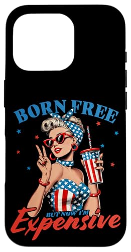 4. Juli Pin Up Girl I'm Expensive Funny Sarcastic Women Hülle für iPhone 16 Pro 4. Juli Pin Up Girl I'm Expensive Funny Sarcastic Women Hülle für iPhone 16 Pro von July 4th Tees NYC