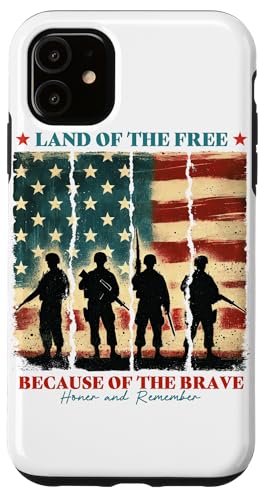 4. Juli Veterans Day Militär Familie Soldat Flagge Land Free Hülle für iPhone 11 4. Juli Veterans Day Militär Familie Soldat Flagge Land Free Hülle für iPhone 11 von July 4th Tees NYC