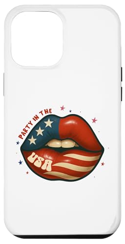 Amerikanische Flagge Lippen Kuss Sexy Frauen Patriotische Juli 4. Party Hülle für iPhone 12 Pro Max Amerikanische Flagge Lippen Kuss Sexy Frauen Patriotische Juli 4. Party Hülle für iPhone 12 Pro Max von July 4th Tees NYC