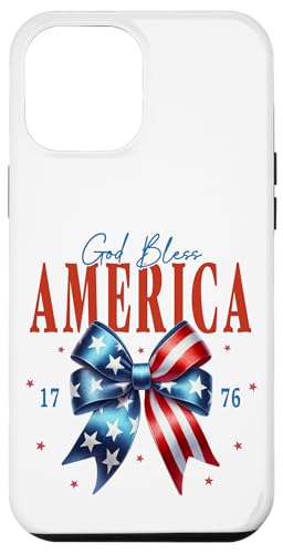 God Bless America 1776 Kokette Schleife Patriotisches christliches Mädchen Hülle für iPhone 12 Pro Max God Bless America 1776 Kokette Schleife Patriotisches christliches Mädchen Hülle für iPhone 12 Pro Max von July 4th Tees NYC