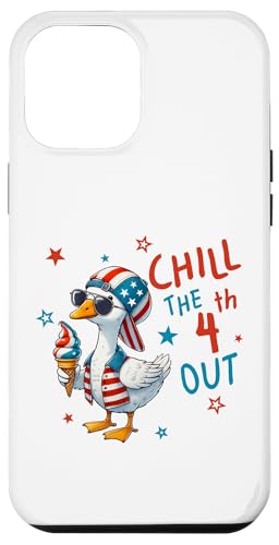 Jungen 4. Juli Silly Goose Patriotic Chill the 4th Funny Hülle für iPhone 12 Pro Max Jungen 4. Juli Silly Goose Patriotic Chill the 4th Funny Hülle für iPhone 12 Pro Max von July 4th Tees NYC