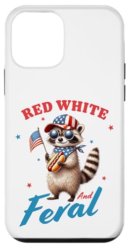 Red White And Feral Waschbär 4. Juli Hot Dog Patriotisch Lustig Hülle für iPhone 12 mini Red White And Feral Waschbär 4. Juli Hot Dog Patriotisch Lustig Hülle für iPhone 12 mini von July 4th Tees NYC
