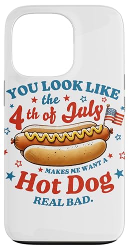 You look like the 4. Juli Hot Dog Funny Women Men Hülle für iPhone 13 Pro You look like the 4. Juli Hot Dog Funny Women Men Hülle für iPhone 13 Pro von July 4th Tees NYC