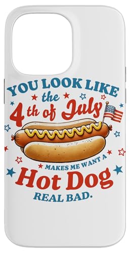 You look like the 4. Juli Hot Dog Funny Women Men Hülle für iPhone 14 Pro Max You look like the 4. Juli Hot Dog Funny Women Men Hülle für iPhone 14 Pro Max von July 4th Tees NYC